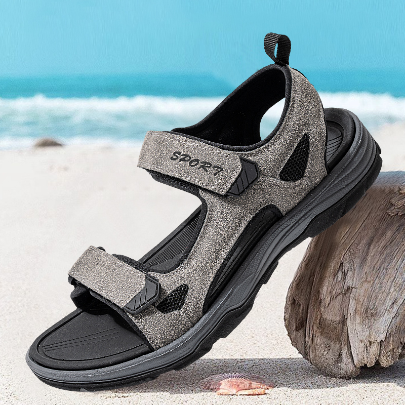 Sandal Sport Outdoor - Sandálias masculinas de verão para praia,