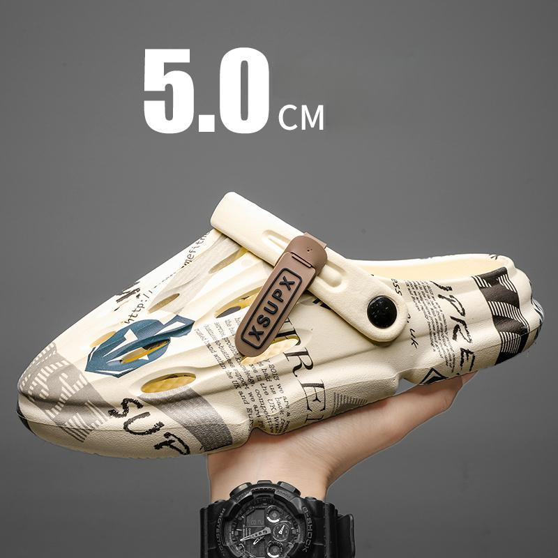 Sandal Sport Outdoor - Chinelos masculinos ao ar livre primavera