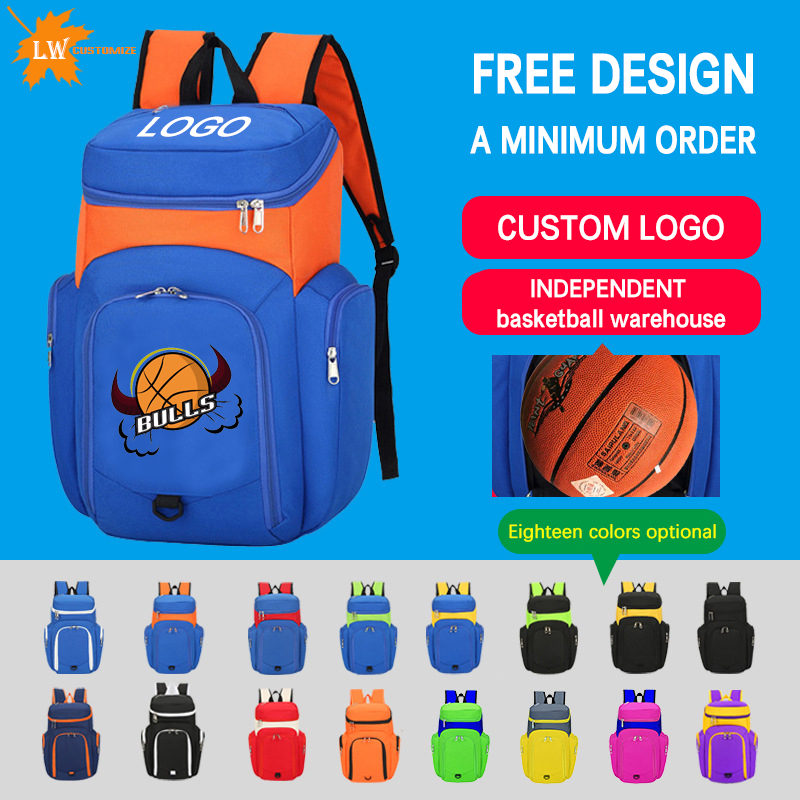 Men Shoes Name - Mochila de Basquete com Logo, Bolsa