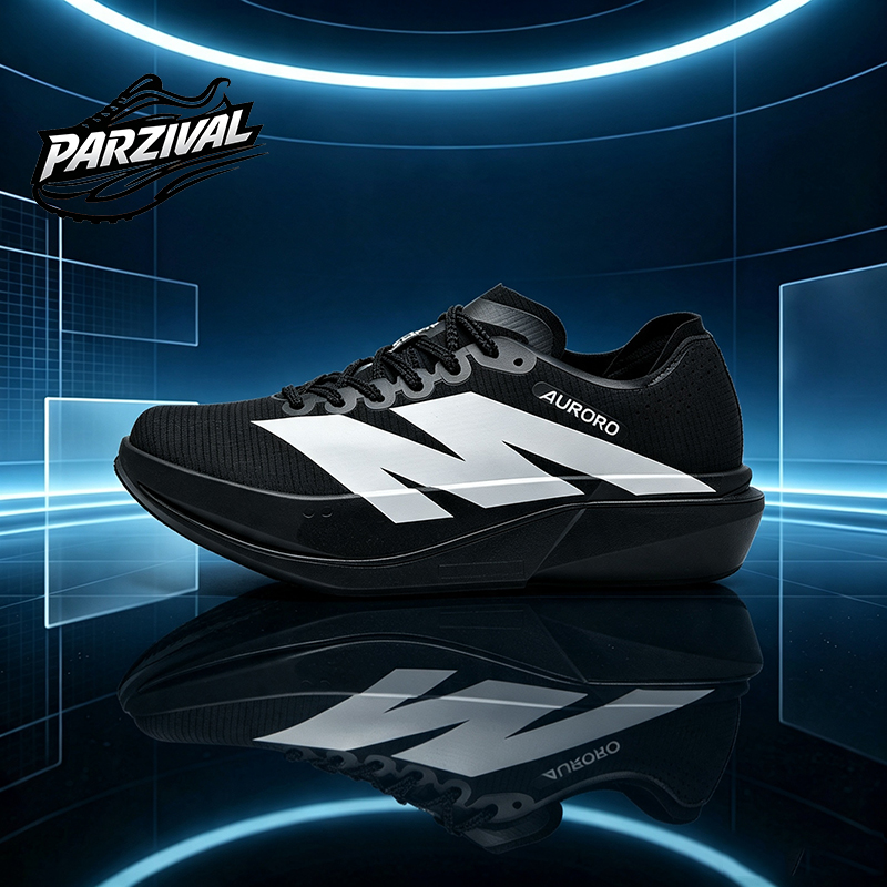 Men Shoes Size Chart - Tênis de Corrida Masculino com Placa
