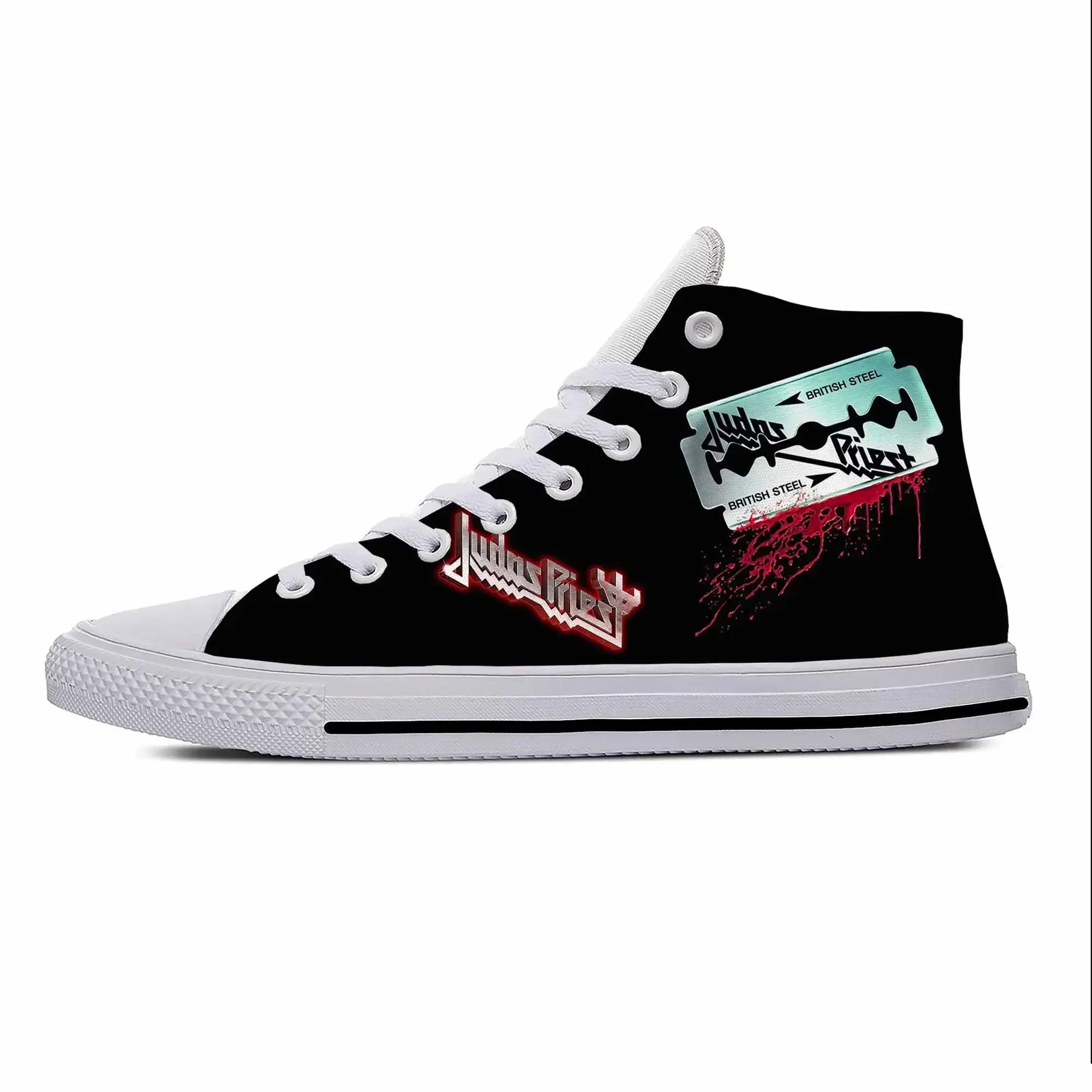 Canvas Sneaker High - Tênis Casual Unissex Priest Heavy Metal