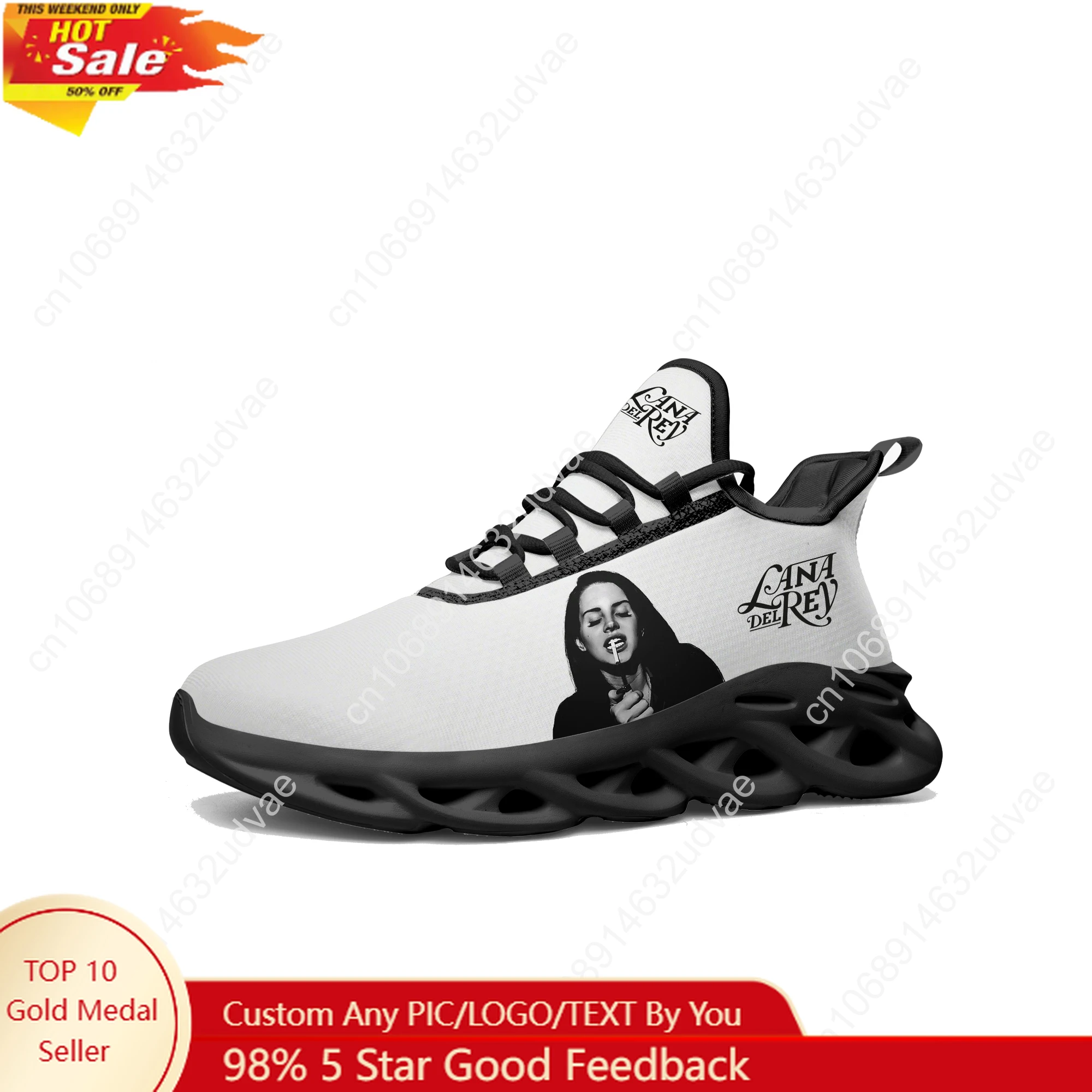 Men Shoes Black - Tênis Esportivos Lana Del Rey para