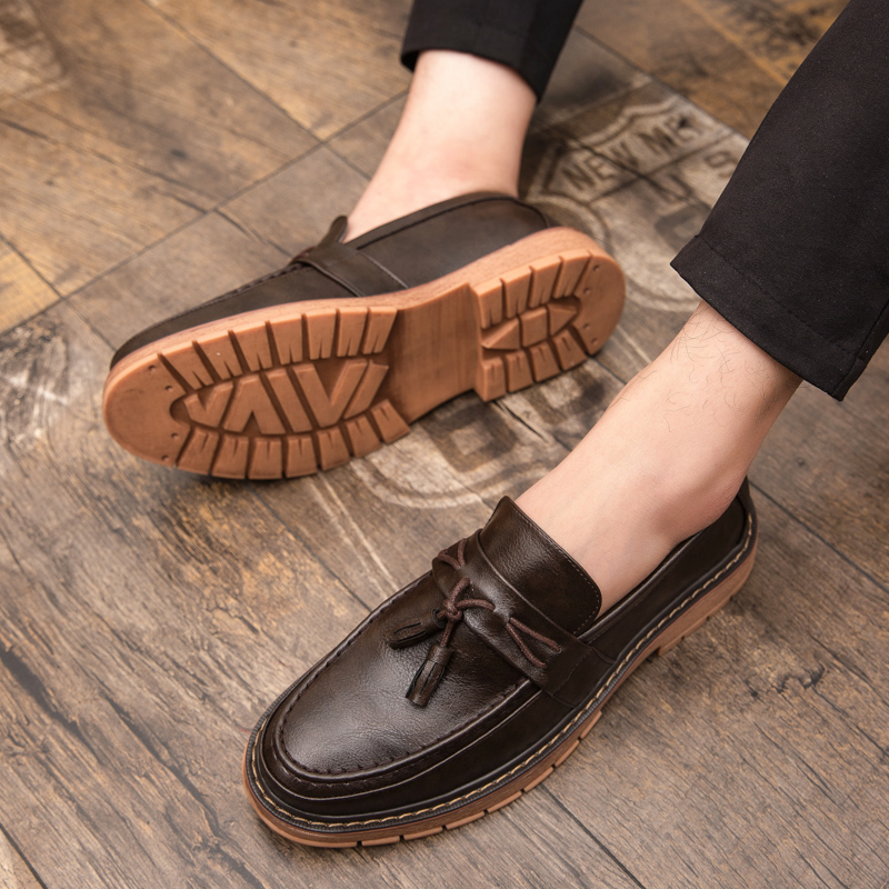 Boat Shoe Leather - Novos Sapatos Casuais de Couro com