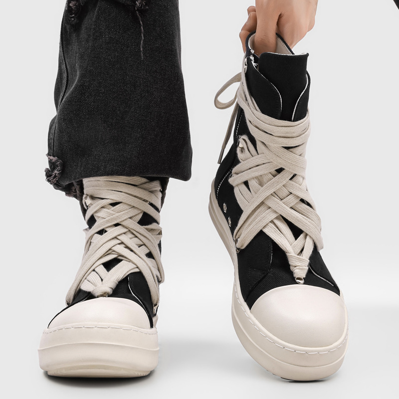 Tênis de Cano Alto Masculino d - Canvas Sneaker High avaliação e preço