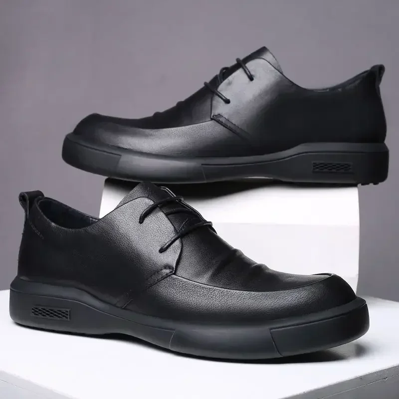 Sapato casual de couro masculi - Men Shoes On Clearance avaliação e preço