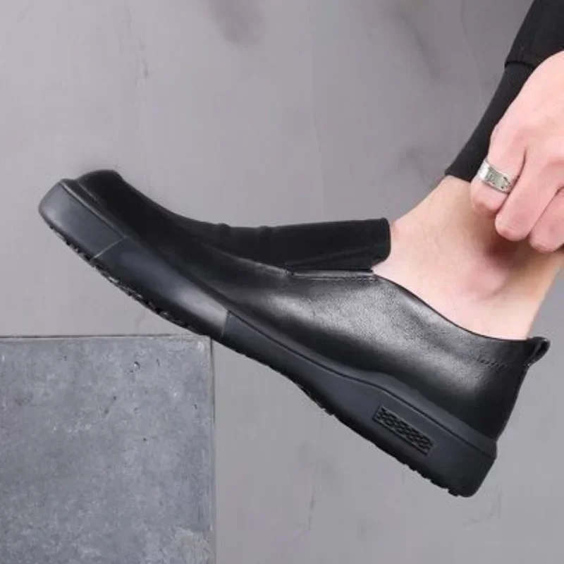 Sapato casual de couro masculi - Men Shoes On Clearance avaliação e preço