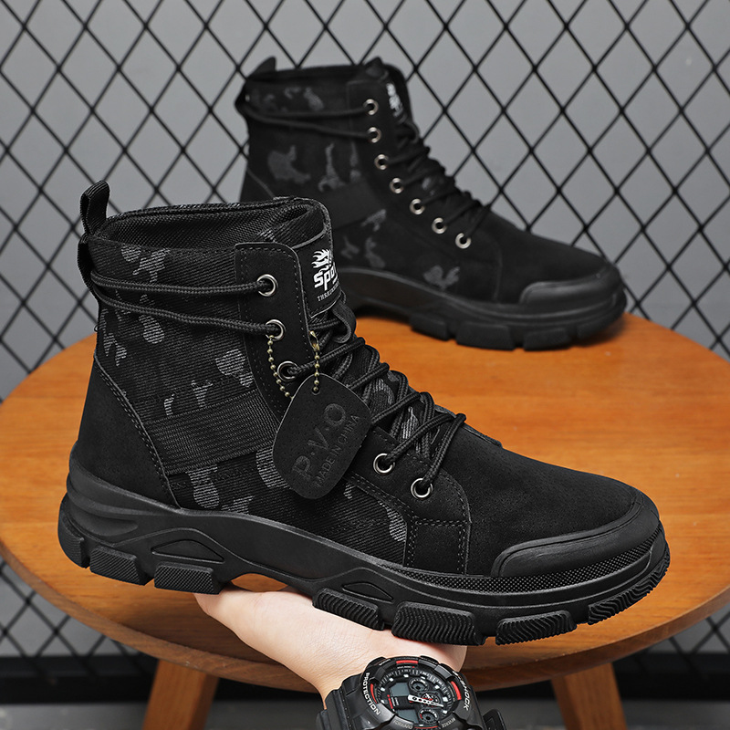 Botas de Trabalho Masculinas d - Canvas Sneaker High avaliação e preço