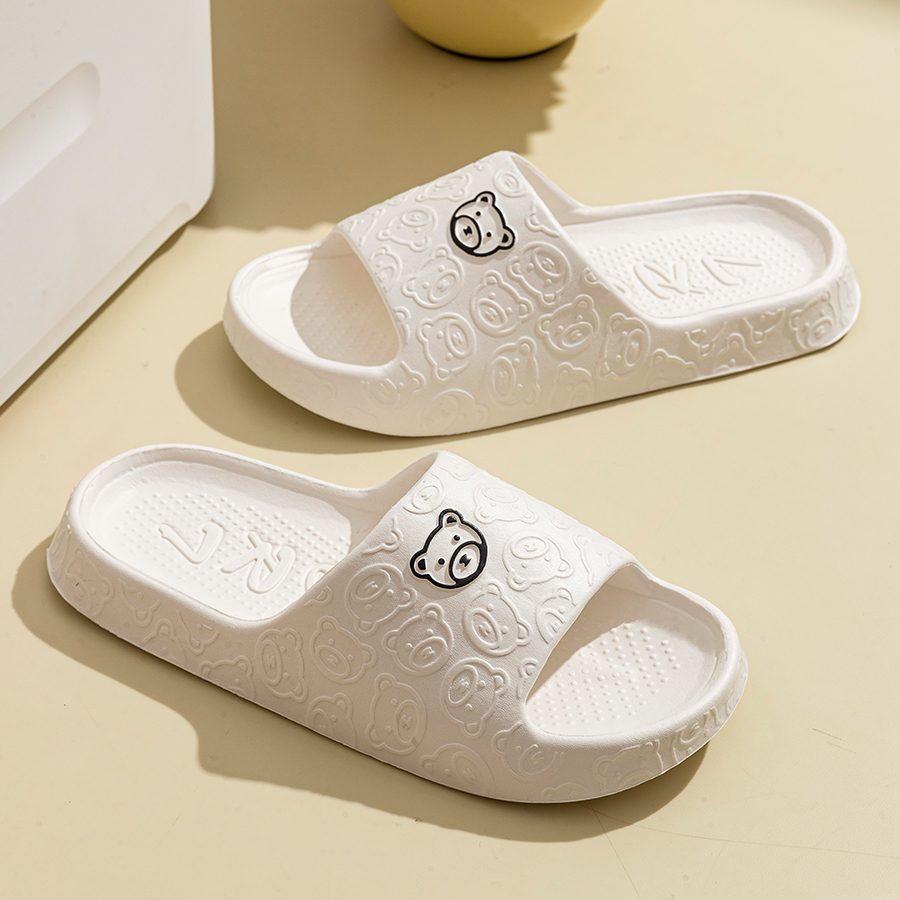 Chinelo Feminino de Urso Fofo  - Men'S Shoes To Women'S Size avaliação e preço