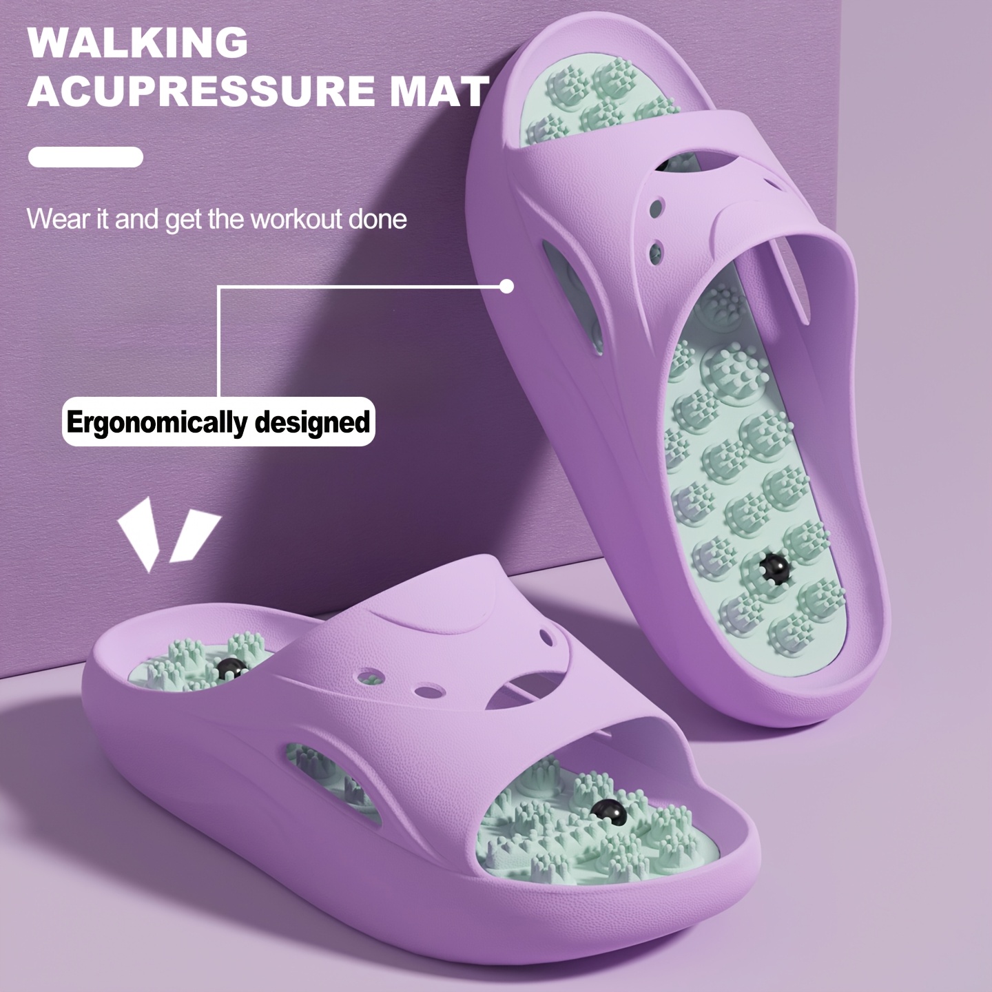 Chinelos de Massagem EVA para  - Men'S Shoes To Women'S Size avaliação e preço