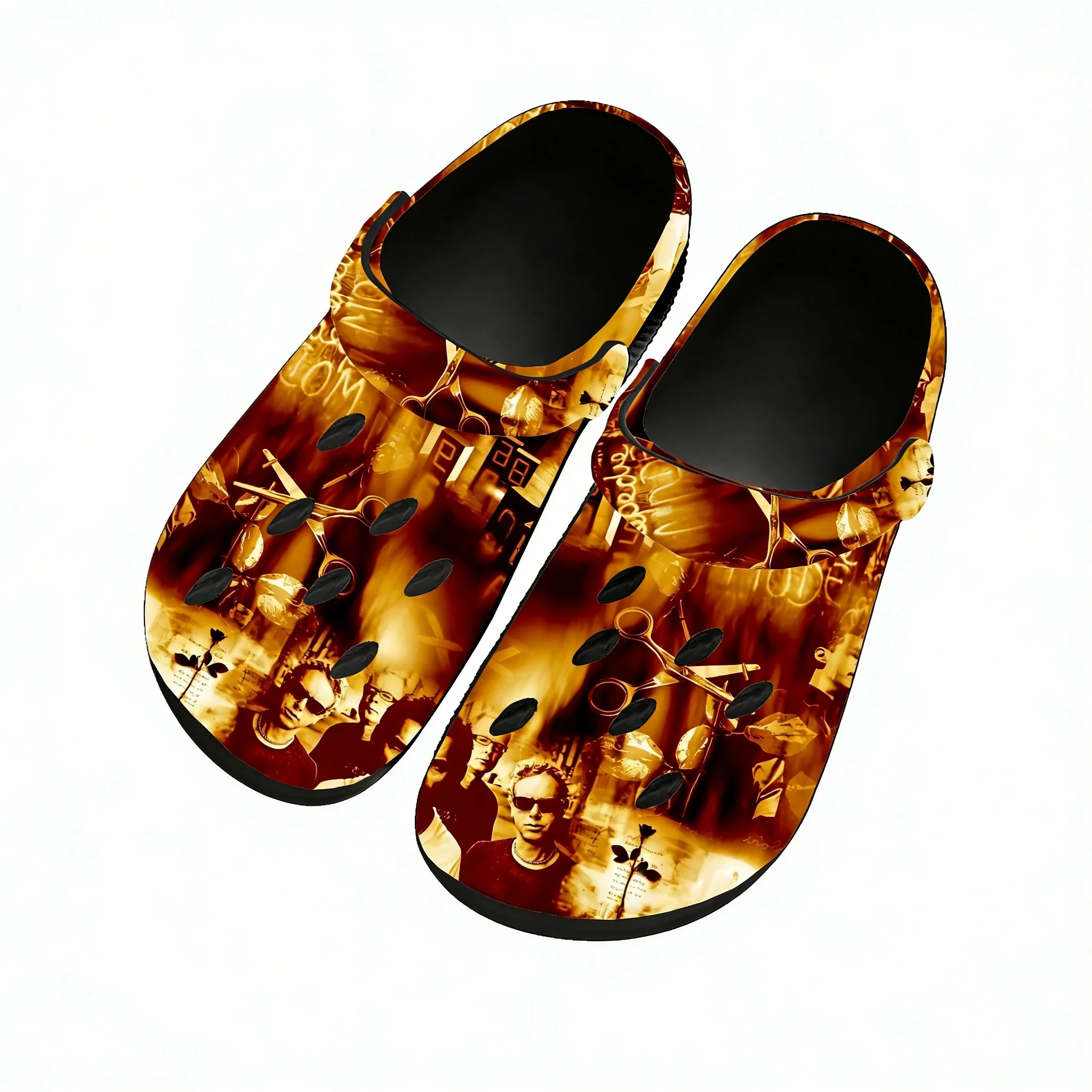 Sandálias Depeche Mode para Ho - Men Shoes Black avaliação e preço