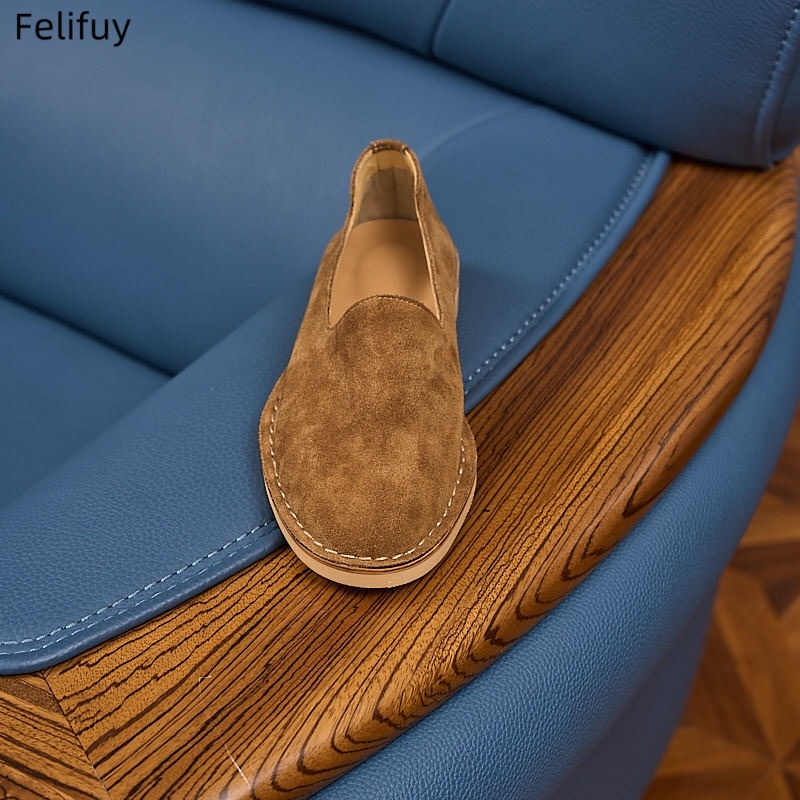 Mocassins masculinos de camurç - Boat Shoe Leather avaliação e preço