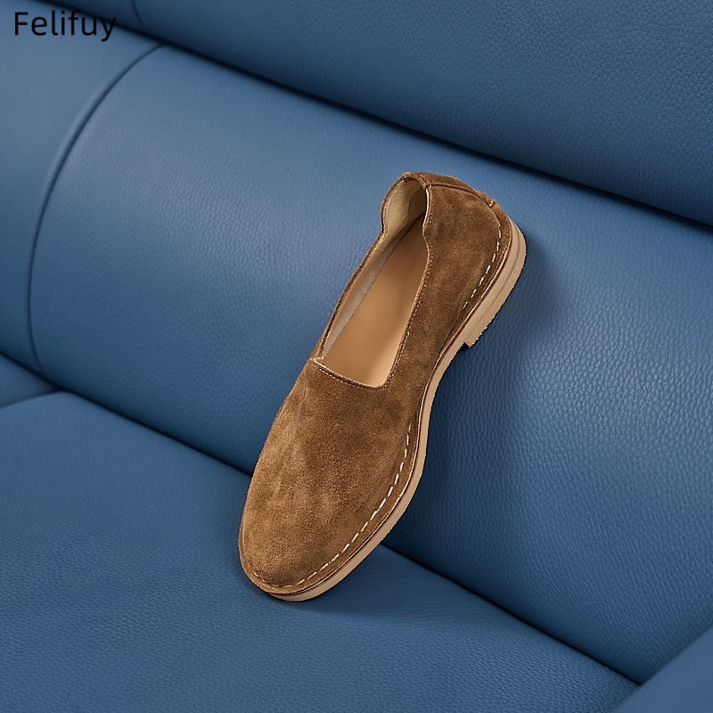 Mocassins masculinos de camurç - Boat Shoe Leather avaliação e preço