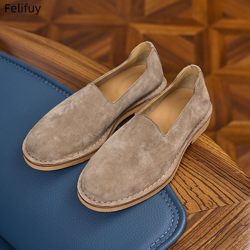 Mocassins masculinos de camurç - Boat Shoe Leather avaliação e preço