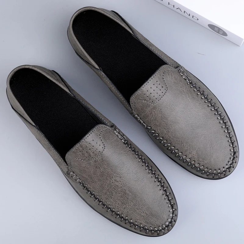 Mocassins Masculinos de Couro  - Boat Shoe Leather avaliação e preço