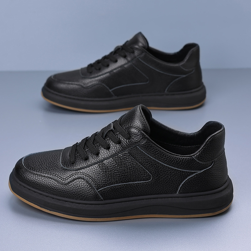 Sapatos casuais de couro genuí - Boat Shoe Leather avaliação e preço