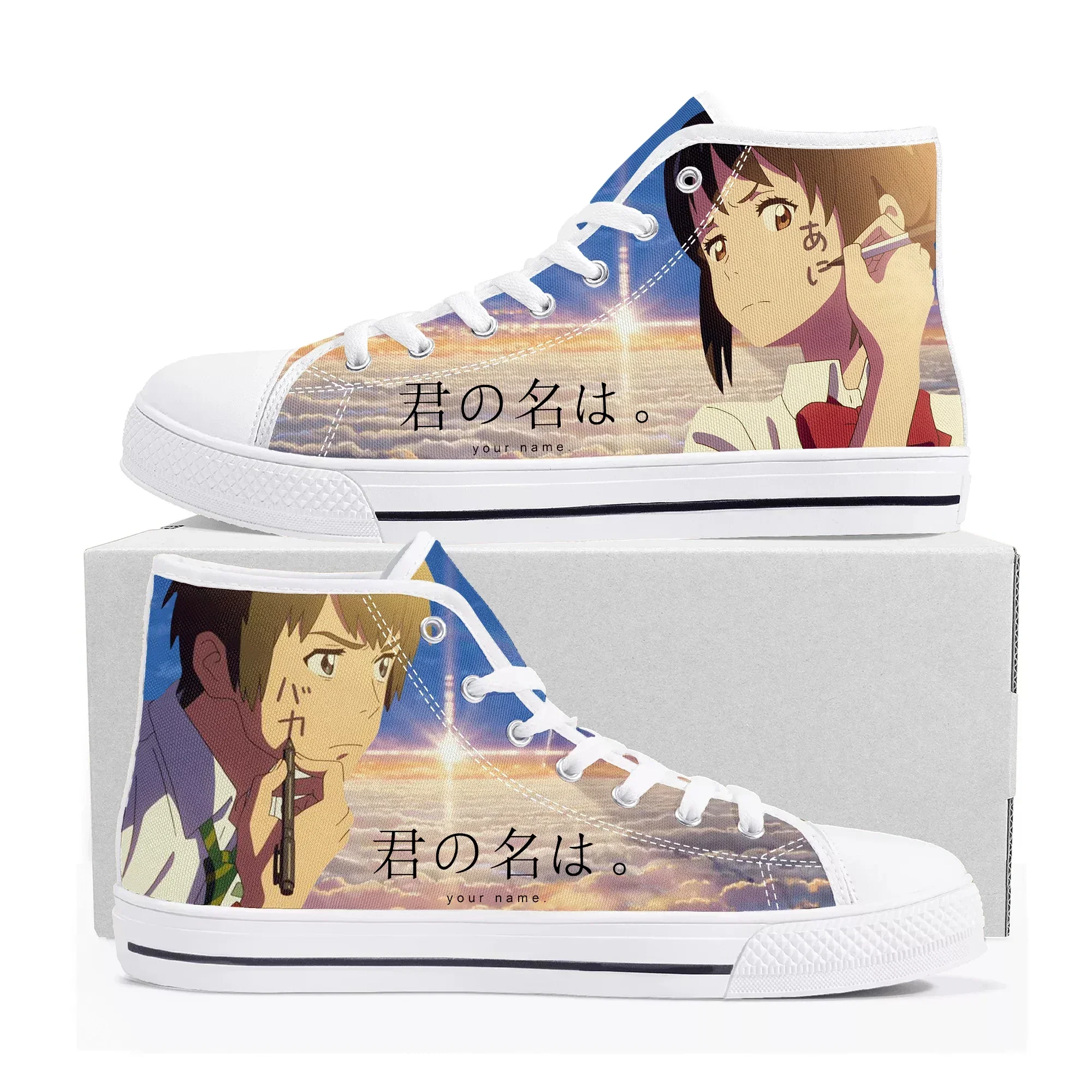 Tênis Cano Alto Personalizados - Men Shoes Name avaliação e preço