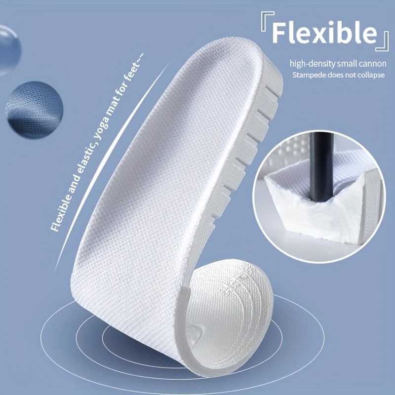 1 par novo 1.5-3.5cm branco in - Men Shoes Size Chart avaliação e preço