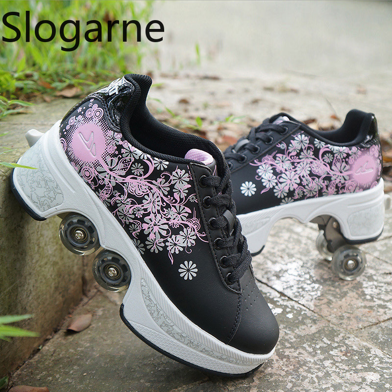 Mulher 4 rodas deformação pati - Men'S Shoes To Women'S Size avaliação e preço