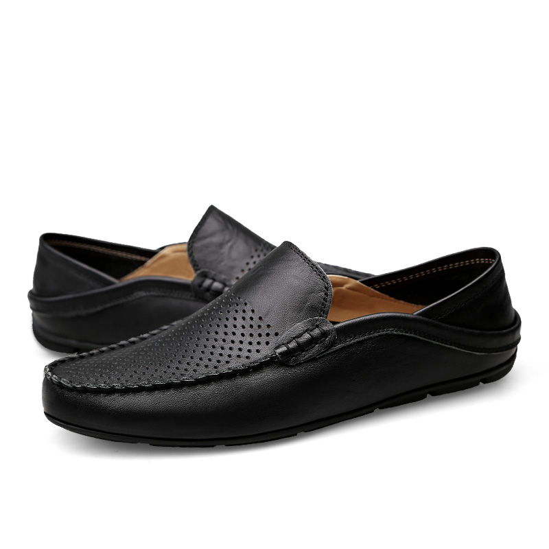 Homens de verão sapatos casuai - Boat Shoe Leather avaliação e preço