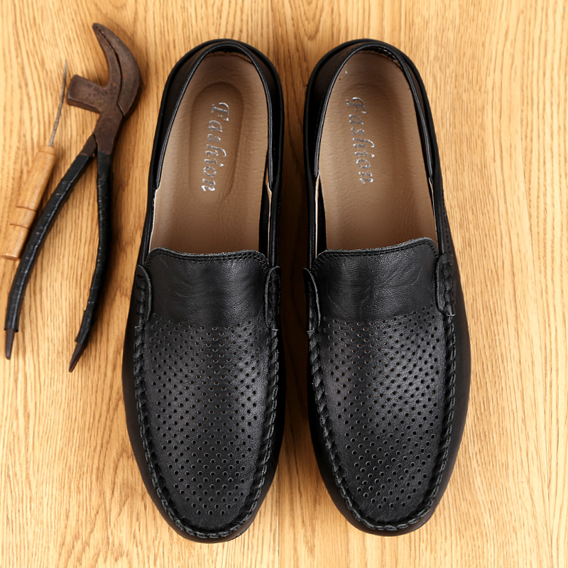Homens de verão sapatos casuai - Boat Shoe Leather avaliação e preço