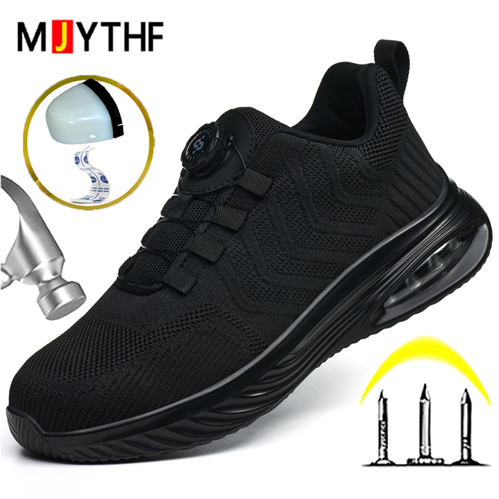 Sapatos de Segurança com Botão - Work Boot Steel Toe avaliação e preço