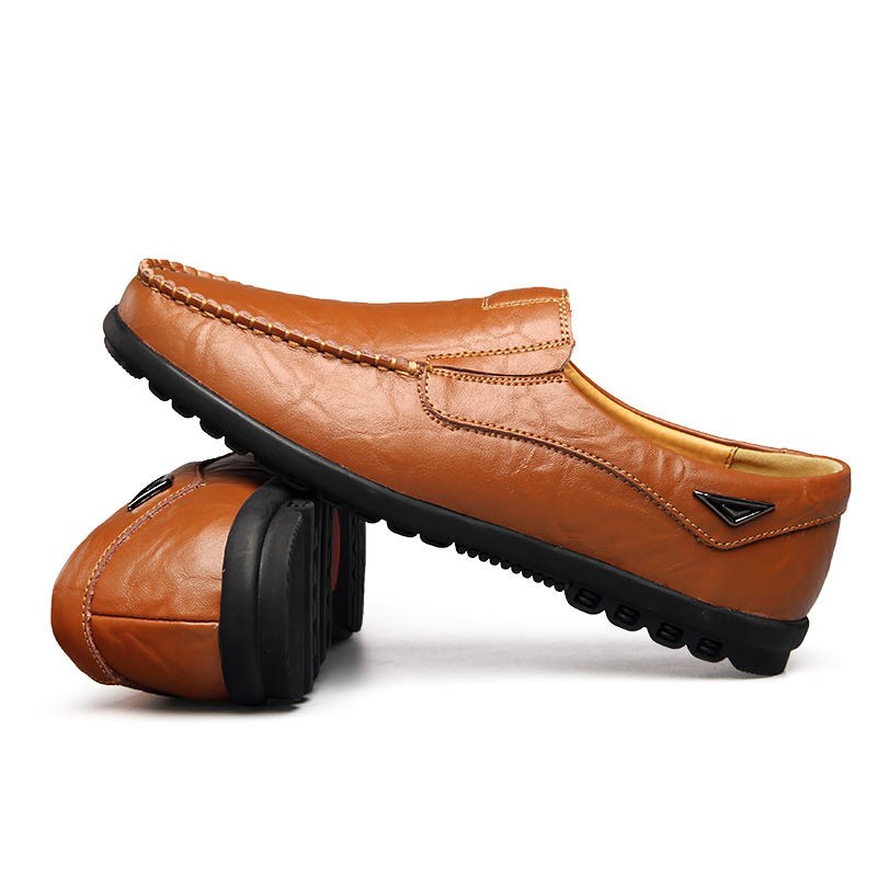 Homens de couro genuíno sapato - Boat Shoe Leather avaliação e preço
