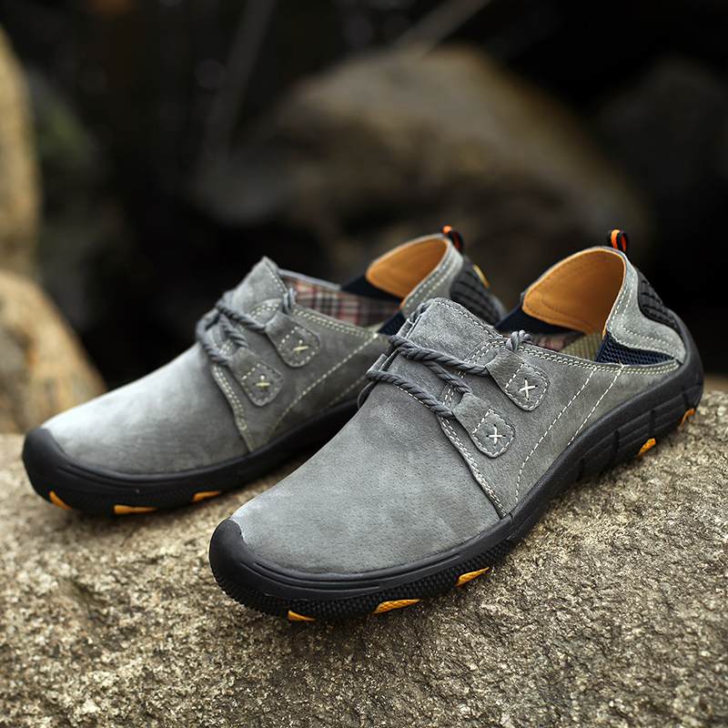 Novos sapatos casuais masculin - Boat Shoe Leather avaliação e preço