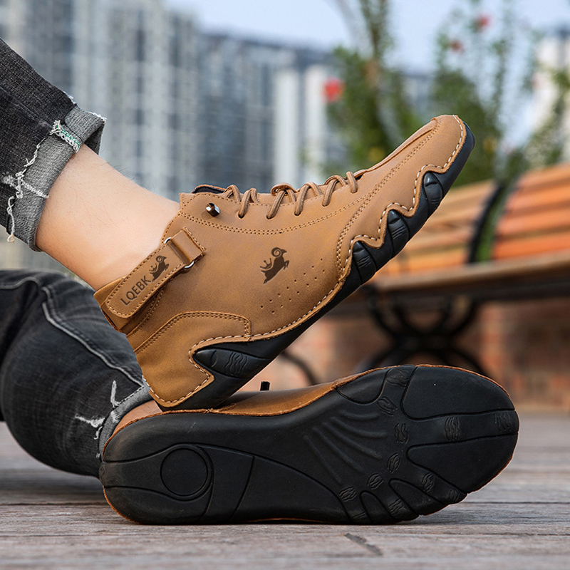 Sapatos de couro para homens t - Boat Shoe Leather avaliação e preço
