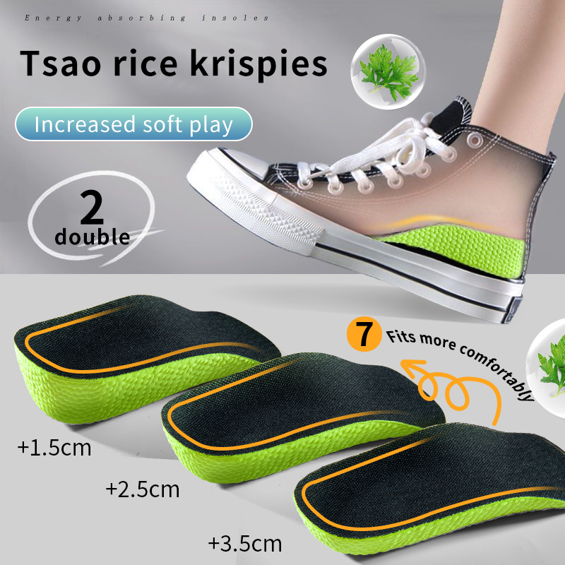 Palmilhas de aumento de altura - Men Shoes Size Chart avaliação e preço