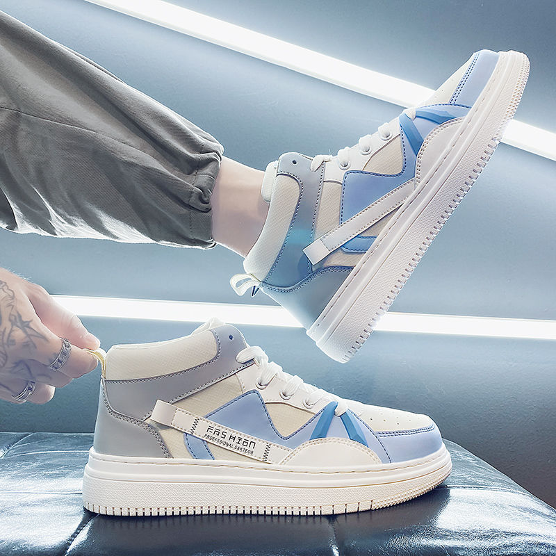 Sola grossa masculina branco a - Canvas Sneaker High avaliação e preço