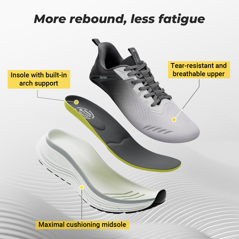 Tênis Masculinos FitVille Extr - Men Shoes Size Chart avaliação e preço